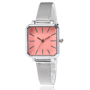 Square Fashion Bracelet Silver Women Watches 2019 Luxury Brand Ladies Watch Women Female Quartz-watch Wristwatch Zegarek Damski