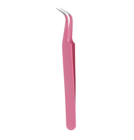 Fashion Nail Art Acrylic Gel Picking Tool Rhinestones Gem Decor Black Eyelash Tweezers DIY hand clip 1.0MM