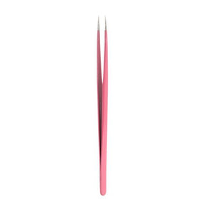 Fashion Nail Art Acrylic Gel Picking Tool Rhinestones Gem Decor Black Eyelash Tweezers DIY hand clip 1.0MM