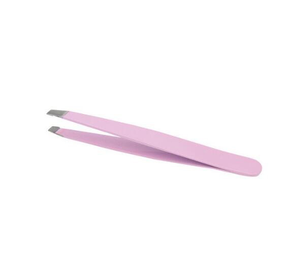 Fashion Nail Art Acrylic Gel Picking Tool Rhinestones Gem Decor Black Eyelash Tweezers DIY hand clip 1.0MM