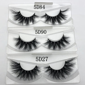 Wholesale 30 pairs no box Mikiwi Eyelashes 3D Mink Lashes Handmade Dramatic Lashes 32 styles cruelty free mink lashes