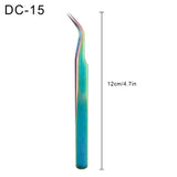 VETUS Eyelash Extension Tweezers Volume Lashes Stainless Steel Tweezer Non-magnetic Eyelashes Tools Professional Makeup Tool
