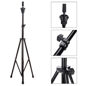 Adjustable Tripod Stand Holder Mannequin Head Tripod Hairdressing Training Head Holder Hair Wig Stand Tool
