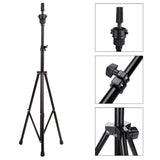 Adjustable Tripod Stand Holder Mannequin Head Tripod Hairdressing Training Head Holder Hair Wig Stand Tool