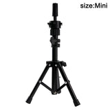Adjustable Tripod Stand Holder Mannequin Head Tripod Hairdressing Training Head Holder Hair Wig Stand Tool