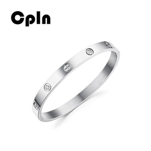 Cpln new creative fashion gold/silver alloy bracelets for women simple trend wild jewelry bracelet