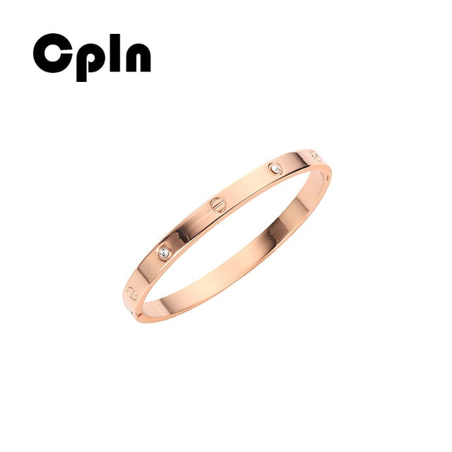 Cpln new creative fashion gold/silver alloy bracelets for women simple trend wild jewelry bracelet
