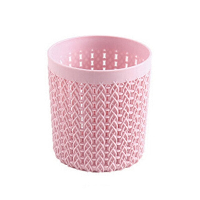 Makeup Brushes Cylinder Hollow Cosmetic Brush Box Holder Storage Empty Holder Cosmetic Brush Bag Brushes Organizer Make Up Tools