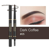 COSCELIA 6 Colors Double-Sided Eyebrow Pencil For Makeup Lasting Pen For Eyebrow Cosmetics Easy to Draw Tool Pencil