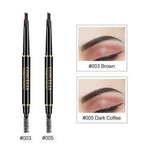 COSCELIA 6 Colors Double-Sided Eyebrow Pencil For Makeup Lasting Pen For Eyebrow Cosmetics Easy to Draw Tool Pencil