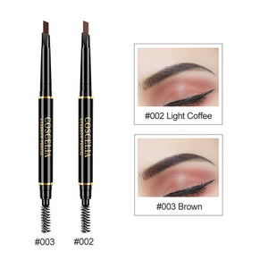 COSCELIA 6 Colors Double-Sided Eyebrow Pencil For Makeup Lasting Pen For Eyebrow Cosmetics Easy to Draw Tool Pencil