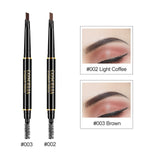 COSCELIA 6 Colors Double-Sided Eyebrow Pencil For Makeup Lasting Pen For Eyebrow Cosmetics Easy to Draw Tool Pencil