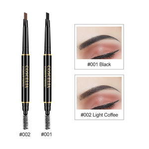 COSCELIA 6 Colors Double-Sided Eyebrow Pencil For Makeup Lasting Pen For Eyebrow Cosmetics Easy to Draw Tool Pencil