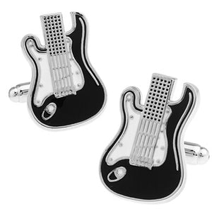 Free Shipping 29 Designs Guitar Cufflinks Music Design Musical Note Cuff Links Piano Bass Cuffs