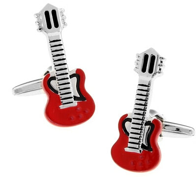 Free Shipping 29 Designs Guitar Cufflinks Music Design Musical Note Cuff Links Piano Bass Cuffs