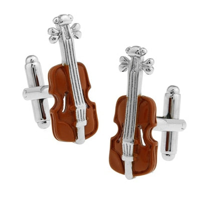 Free Shipping 29 Designs Guitar Cufflinks Music Design Musical Note Cuff Links Piano Bass Cuffs