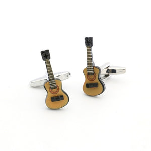 Free Shipping 29 Designs Guitar Cufflinks Music Design Musical Note Cuff Links Piano Bass Cuffs