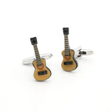 Free Shipping 29 Designs Guitar Cufflinks Music Design Musical Note Cuff Links Piano Bass Cuffs