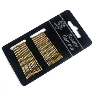 24 Pcs/set Hair Clip Ladies Hairpins Girls Hairpin Curly Wavy Grips Hairstyle Hairpins Women Bobby Pins Styling Hair Accessories
