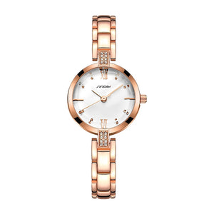 2019 New Women Watch Rhinestone Fashion Jewelry Chain Bracelet Waterproof Small Quartz WristWatches Ladies Watch Female Watch