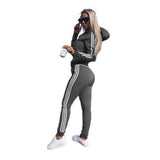 Ladies Solid Tracksuit Women Set Top Pants Suit Female New 2 Piece Set Women Hoodies Pant Clothing Set Warm Newest Clothes