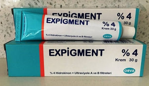Expigment 30g 1oz Hydroquinone 4 % Cream For Skin Bleaching Skin Lightening Skin Melasma