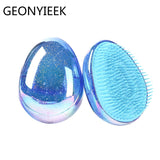 1PC Hair Brush Comb Egg Round Shape Soft Styling Tools Hair Brushes Detangling Comb Salon Hair Care comb For Travel
