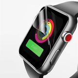 Screen Protector For Apple Watch Series 5 4 44mm 40mm Iwatch 3 band 42 38 Soft Film cover 9D Anti-Shock Protective Full Coverage