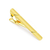 1 pcs Colourful Tie Clip For Men Metal Silver Gold Tone Simple Bar Clasp Practical Black Navy Blue Necktie Clasp