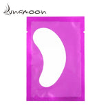 50/100 Pairs/Lot Patches for Eyelash Extension Under Eye Pads Paper Patches Pink Lint free Stickers for False Eyelashes