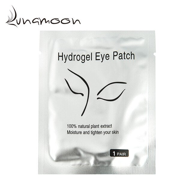 50/100 Pairs/Lot Patches for Eyelash Extension Under Eye Pads Paper Patches Pink Lint free Stickers for False Eyelashes