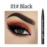 Color Matte Liquid Eyeliner Colorful Durable Anti-stun Natural Black Blue Waterproof Pigment Eyebrow Pencil TSLM2