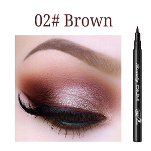Color Matte Liquid Eyeliner Colorful Durable Anti-stun Natural Black Blue Waterproof Pigment Eyebrow Pencil TSLM2