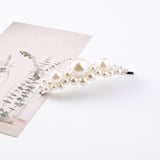 1PC Korean Fashion Pearl Hair Clips for Women Girls Elegant Snap Barrettes Hairpins Hairgrips Hair Accessories Styling Tools