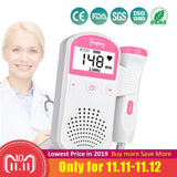 Fetal Doppler Fetal listen baby monitor right test medical no radiation pregnant women household quickened stethoscope