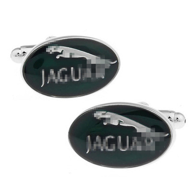 Fashion luxury car logo cufflinks with German cars Japanese cars American cars Korean cars British cars French cars for car fans