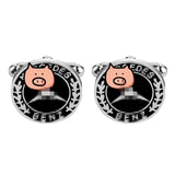 Fashion luxury car logo cufflinks with German cars Japanese cars American cars Korean cars British cars French cars for car fans