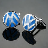 Fashion luxury car logo cufflinks with German cars Japanese cars American cars Korean cars British cars French cars for car fans