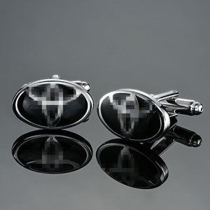Fashion luxury car logo cufflinks with German cars Japanese cars American cars Korean cars British cars French cars for car fans