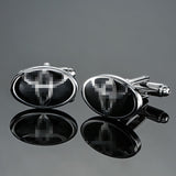 Fashion luxury car logo cufflinks with German cars Japanese cars American cars Korean cars British cars French cars for car fans