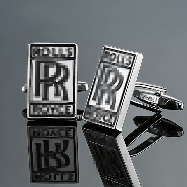 Fashion luxury car logo cufflinks with German cars Japanese cars American cars Korean cars British cars French cars for car fans