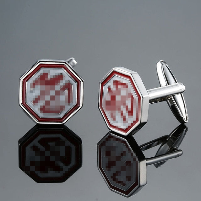 Fashion luxury car logo cufflinks with German cars Japanese cars American cars Korean cars British cars French cars for car fans