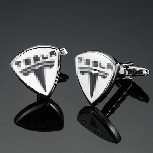 Fashion luxury car logo cufflinks with German cars Japanese cars American cars Korean cars British cars French cars for car fans