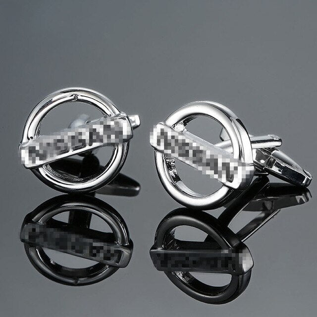 Fashion luxury car logo cufflinks with German cars Japanese cars American cars Korean cars British cars French cars for car fans