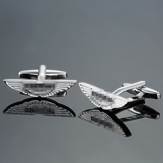 Fashion luxury car logo cufflinks with German cars Japanese cars American cars Korean cars British cars French cars for car fans