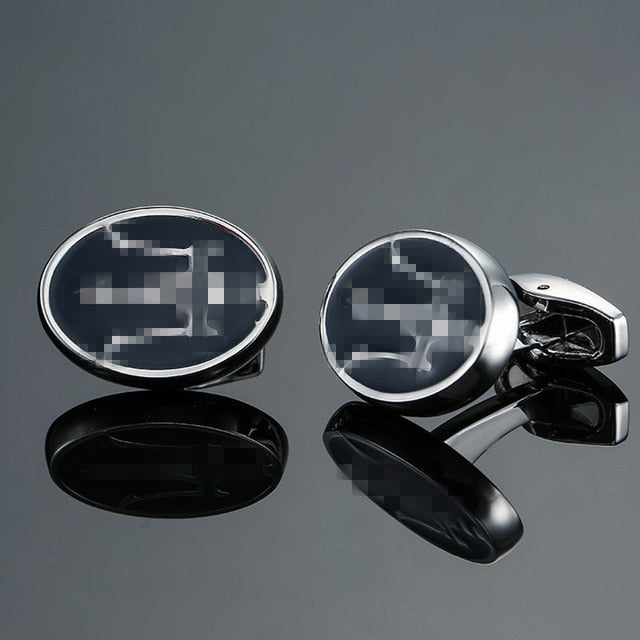 Fashion luxury car logo cufflinks with German cars Japanese cars American cars Korean cars British cars French cars for car fans