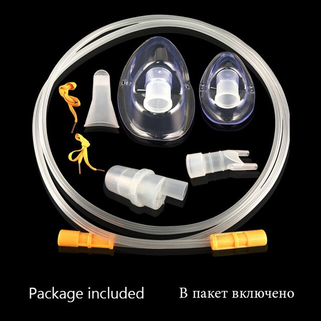Inhaler Set Adult Children Mask Filters Family  Medical Nebulizer Cup Catheter Compressor Nebulizer Accessories Smooth Breathing