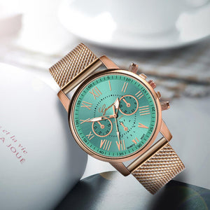 Hot Selling Geneva Women's Casual Silicone Strap Quartz Watch Top Brand Girls Bracelet WristWatch Women Relogio Feminino XB40