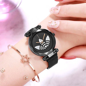 AD brand  Women Watches Ladies Starry Sky Watch with Magnetic strap Female Wristwatch relogio feminino reloj mujer quartz watch