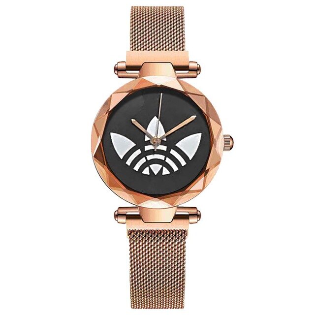 AD brand  Women Watches Ladies Starry Sky Watch with Magnetic strap Female Wristwatch relogio feminino reloj mujer quartz watch